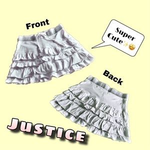Justice White Skirt ✨